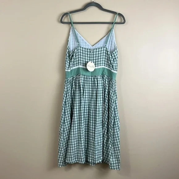 𝅺nwt gingham Modcloth dress - Picture 3 of 4